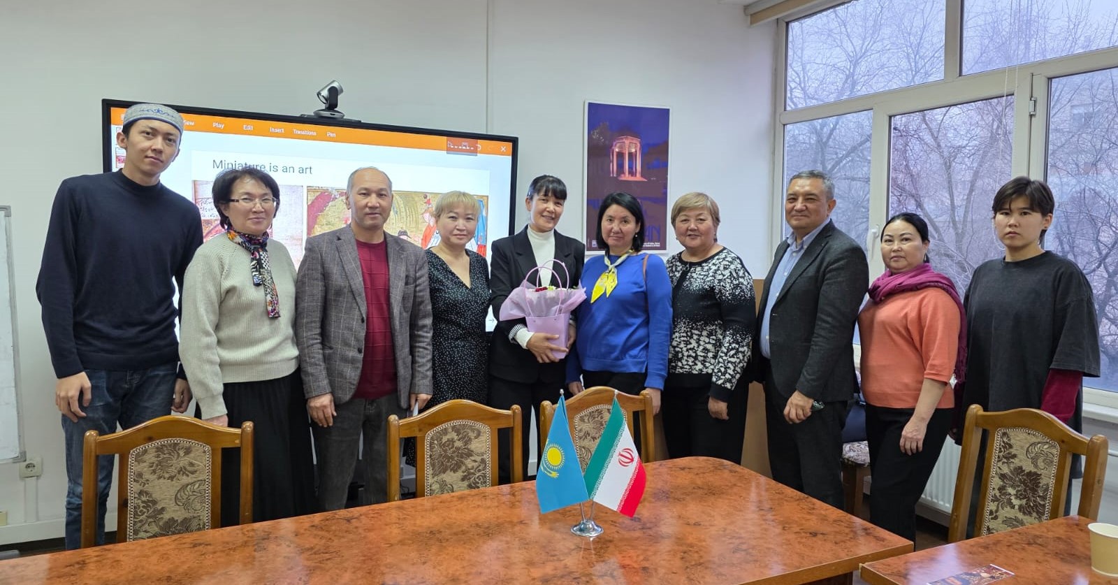 «Француз ирантану мектебі және Франция ұлттық кітапханасы қорындағы Орталық Азияға қатысты парсы және түркі тіліндегі қолжазбалар» атты ғылыми семинар өтті